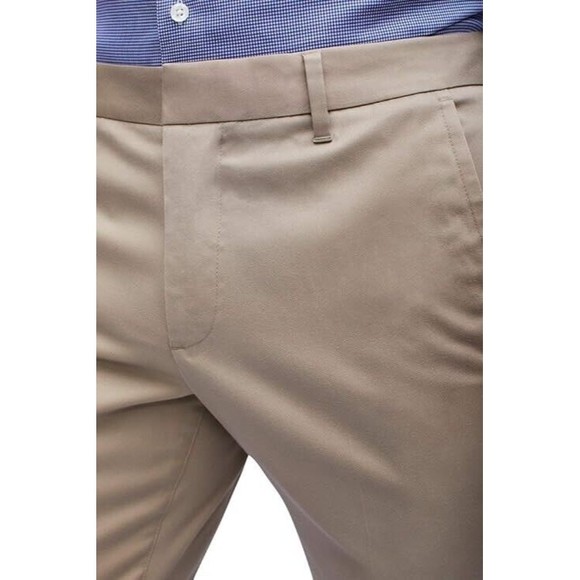 Bonobos Weekday Warrior Stretch Slim Fit Men Wednesday Tan Dress Pants 40 X 32 - Picture 11 of 12